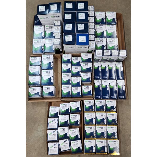 ECOGARD ASST FILTERS SIZES/TYPES