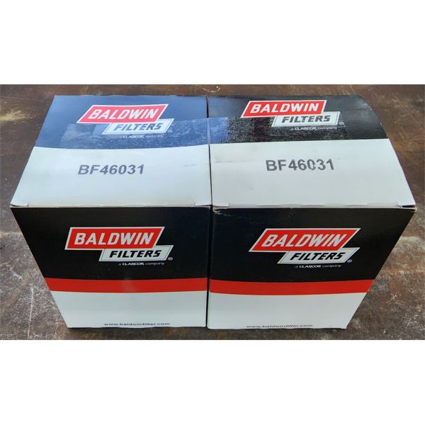2 BALDWIN BF46031 SPIN ON FUEL FILTERS