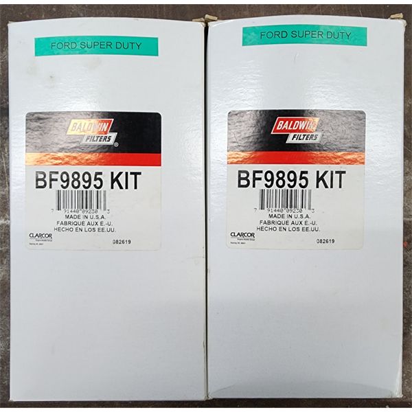 2 BALDWIN BF9895 FUEL ELEMENT KITS
