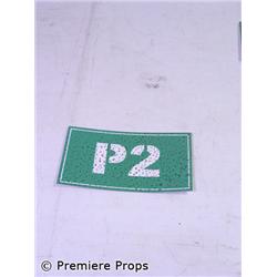 P2 Parking Sign Movie Props