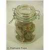 Image 1 : Midnight Meat Train Glass Jar of Skin Shavings Movie Props