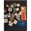 Image 1 : ASSORTED COINS AND BUCKLES