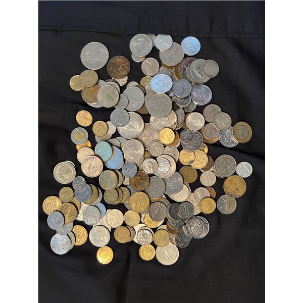 ASSORTED WORLD COINS