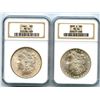 Image 1 : USA NGC MS 64 Morgan Silver Dollars - Lot of 2