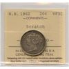 Image 1 : 1862 New Brunswick Twenty Cents