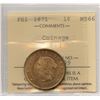 Image 1 : 1871 Prince Edward Island One Cent - Coinage