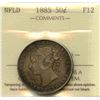 Image 1 : 1885 Newfoundland Fifty Cents
