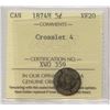 Image 1 : 1874H Five Cents