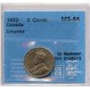 Image 1 : 1922 Five Cents