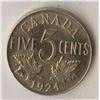 Image 2 : 1924 Five Cents