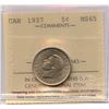Image 1 : 1937 Five Cents