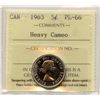 Image 1 : 1963 Five Cents - Gem Proof Like