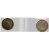 Image 2 : Victoria Twenty-Five Cents ICCS Group - Lot of 2.