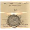 Image 1 : 1936 Twenty-Five Cents - Dot