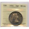 Image 1 : 1954 Fifty Cents