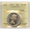 Image 1 : 1961 Fifty Cents - Gem Proof Like