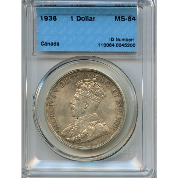 1936 Silver Dollar