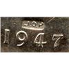 Image 2 : 1947 Silver Dollar - Blunt 7 with JOP