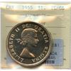 Image 1 : 1955 Silver Dollar - Arnprior - Gem Proof Like