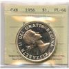 Image 1 : 1956 Silver Dollar - Proof Like