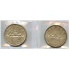 Image 2 : 1960 & 1961 Silver Dollars - Both ICCS Graded MS-64