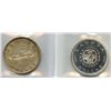 Image 2 : Elizabeth II Silver Dollar ICCS Group - Lot of 2