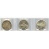 Image 2 : 1965 & 1966 Silver Dollars - ICCS Graded Lot of 3