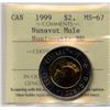 Image 1 : 1999 Nunavut $2 - Mule