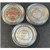 Image 2 : Canada 2015 $25 Singing Moon Mask 3-coin Set (Fine Silver)