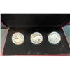 Image 2 : Canada 2013 $20 Birth of the Royal Infant Silver 3-Coin Set (Fine Silver)
