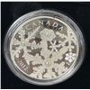 Image 2 : Canada - 2012 $20 Holiday Snowstorm - Swarovski (Fine Silver)