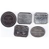 Image 2 : Canada West Communion Tokens - Lot of 5