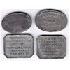 Image 2 : Canada West Communion Tokens - Lot of 4