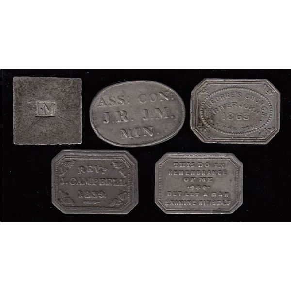 Nova Scotia Communion Tokens