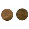 Image 2 : Lot of two Ships Colonies & Commerce tokens.