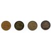 Image 1 : Lot of seven Ships Colonies & Commerce tokens.
