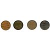 Image 2 : Lot of seven Ships Colonies & Commerce tokens.