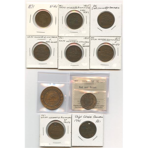 PEI token and coin lot