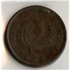 Image 2 : Nova Scotia 1824 One Penny Token.