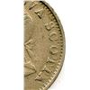 Image 2 : Silver washed 1832 Half-penny Thistle Token.