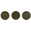 Image 2 : Lot of six George IV Penny Thistle Tokens.