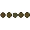 Image 2 : Lot of five Nova Scotia Tokens.