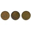 Image 2 : Lot of five New Brunswick Tokens.