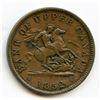 Image 1 : Lot of seven Bank of Upper Canada One Penny tokens.