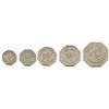 Image 2 : Lot of Five Madill & Denton, Eden, Ont. Due Bill Tokens.