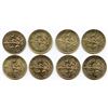 Image 2 : Lot of Thirty-six Haweater Trade Dollars.