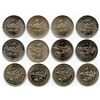Image 8 : Lot of Thirty-six Haweater Trade Dollars.