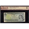 Image 1 : Bank of Canada $1, 1973 - Incomplete Printing Error