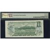 Image 2 : Bank of Canada $1, 1973 - Low Serial Number