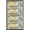 Image 2 : Bank of Canada Uncut Pair Lot;  $1-$1-$2-$5-$10, with Replacement